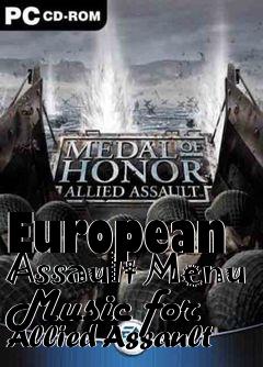 Box art for European Assault Menu Music for Allied Assault