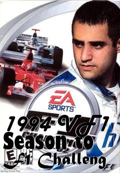 Box art for 1994 VF1 Season to F1 Challeng