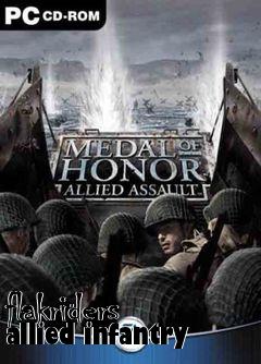 Box art for flakriders allied infantry