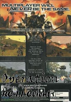 Box art for Operation Wings Memorial RC 1.1 Client