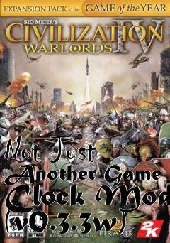 Box art for Not Just Another Game Clock Mod (v0.3.3w)