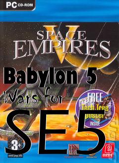 Box art for Babylon 5 Wars for SE5