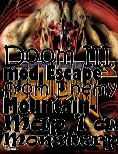 Box art for Doom III mod Escape from Enemy Mountain- Map 1 and Monsterpack