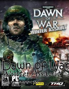 Box art for Dawn of War Winter Assault Race banners