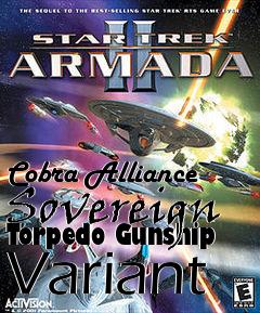 Box art for Cobra Alliance Sovereign Torpedo Gunship Variant