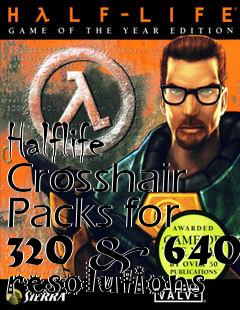Box art for Halflife Crosshair Packs for 320 & 640 resolutions