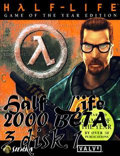 Box art for Half-Life 2000 BETA 3 disk 1