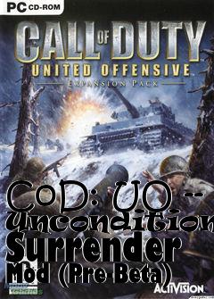 Box art for CoD: UO -- Unconditional Surrender Mod (Pre-Beta)