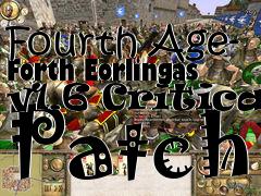 Box art for Fourth Age- Forth Eorlingas v1.6 Critical Patch