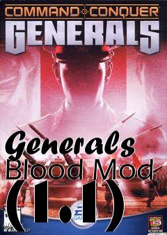Box art for Generals Blood Mod (1.1)
