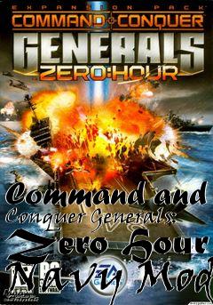 Box art for Command and Conquer Generals: Zero Hour Navy Mod