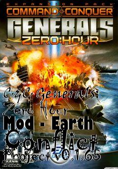Box art for C&C Generals: Zero Hour Mod - Earth Conflict Project v0.1.65