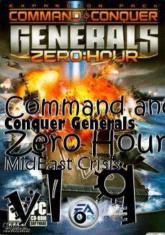 Box art for Command and Conquer Generals Zero Hour MidEast Crisis v1.9