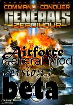 Box art for Airforce General Mod version 1 beta