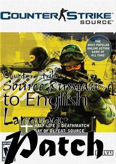 Box art for Counter-Strike: Source Russian to English Language Patch