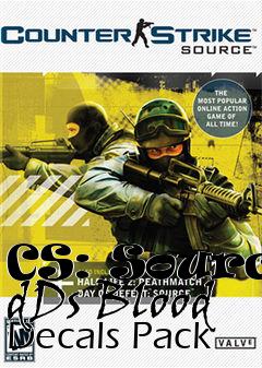 Box art for CS: Source dDs Blood Decals Pack