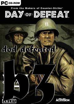 Box art for dod defeated b3