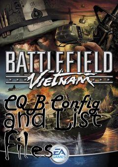 Box art for CQB Config and List Files
