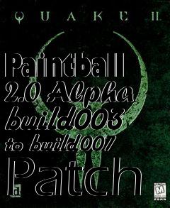 Box art for Paintball 2.0 Alpha build003 to build007 Patch