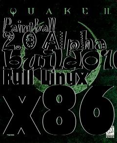 Box art for Paintball 2.0 Alpha build016 Full Linux x86