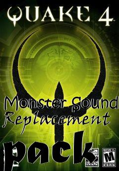 Box art for Monster Sound Replacement pack