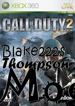 Box art for Blake222s Thompson Mod