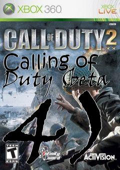 Box art for Calling of Duty (beta 4)