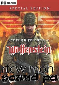 Box art for rtcw moh sound pack