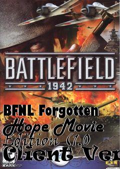 Box art for BFNL Forgotten Hope Movie Edition (1.0 Client Vers
