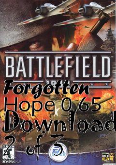 Box art for Forgotten Hope 0.65 Download 2 of 3