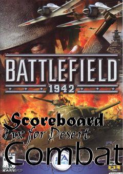 Box art for Scoreboard Fix for Desert Combat