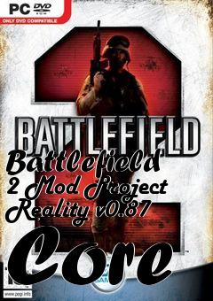 Box art for Battlefield 2 Mod Project Reality v0.87 Core