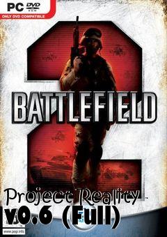 Box art for Project Reality v0.6 (Full)