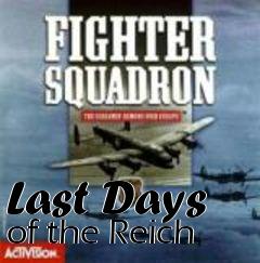 Box art for Last Days of the Reich