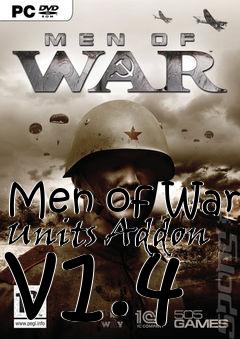 Box art for Men of War Units Addon v1.4