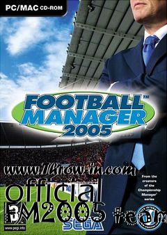 Box art for www.Throw-in.com official FM2005 team