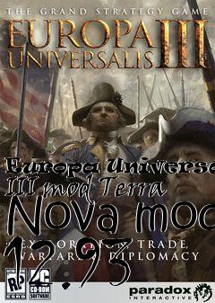 Box art for Europa Universalis III mod Terra Nova mod 12.93