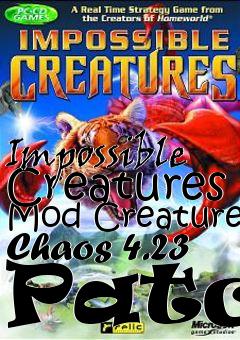 Box art for Impossible Creatures Mod Creature Chaos 4.23 Patch