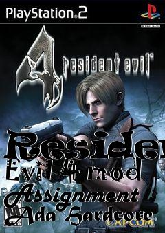Box art for Resident Evil 4 mod Assignment Ada Hardcore