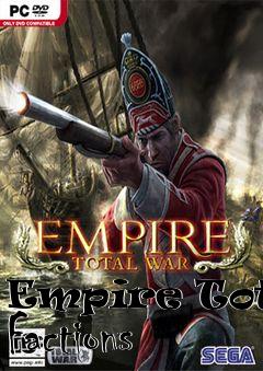 Box art for Empire Total Factions