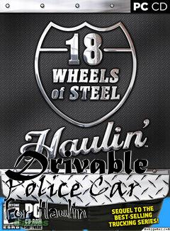 Box art for Drivable Police Car For Haulin
