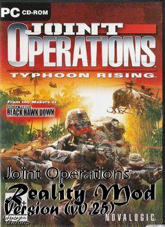 Box art for Joint Operations Reality Mod Version (v0.25)