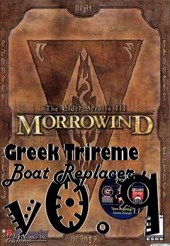 Box art for Greek Trireme Boat Replacer v0.9