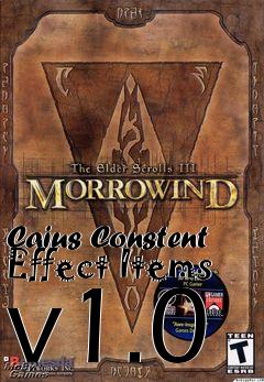 Box art for Caius Constent Effect Items v1.0