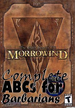 Box art for Complete ABCs for Barbarians