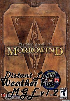 Box art for Distant Land Weather Fix - MGE v1.2