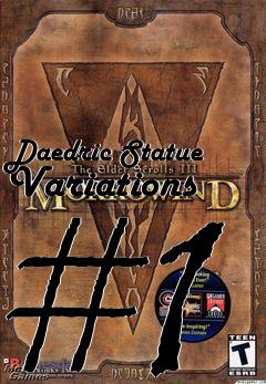 Box art for Daedric Statue Variations #1