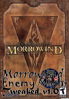 Box art for Morrowind Enemy Might Tweaked v1.0
