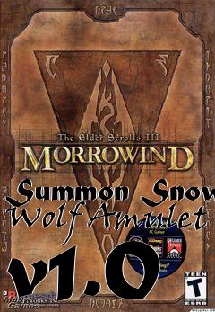 Box art for Summon Snow Wolf Amulet v1.0