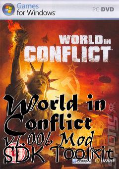 Box art for World in Conflict v1.006 Mod SDK Toolkit